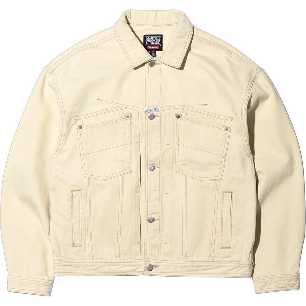 Supreme Supreme Marithé + François Girbaud X-Seam Denim Trucker Jacket (SS25) - $278