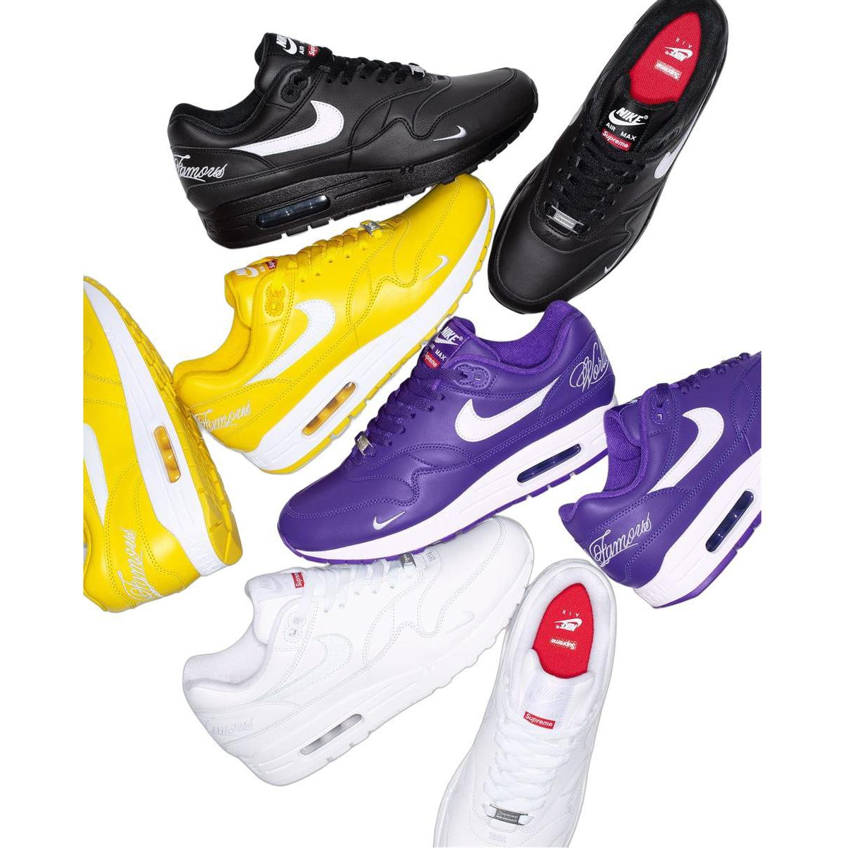 Supreme Supreme Nike Air Max 1 releasing on Week 4 for spring summer 2025