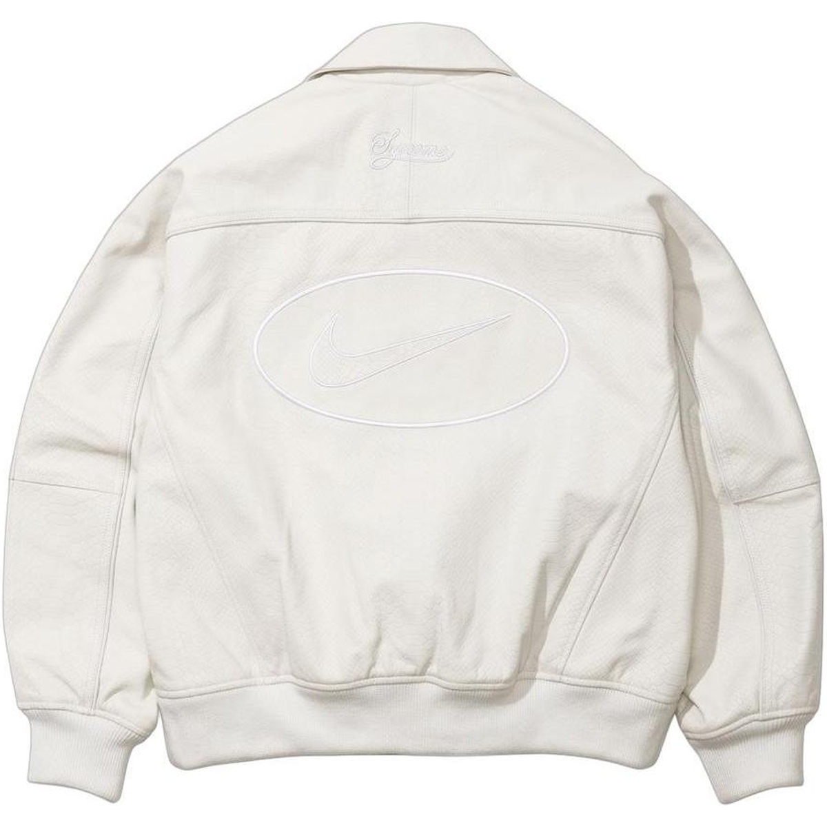 Supreme Supreme Nike Leather Varsity Jacket (SS25) - $698