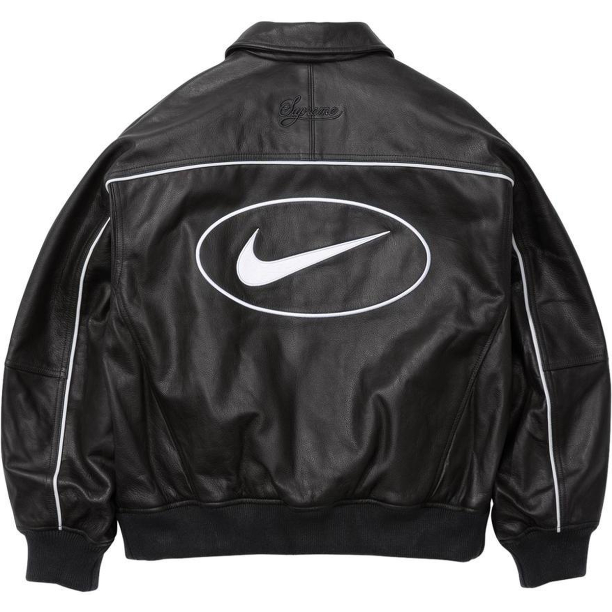 Supreme Supreme Nike Leather Varsity Jacket (SS25) - $698