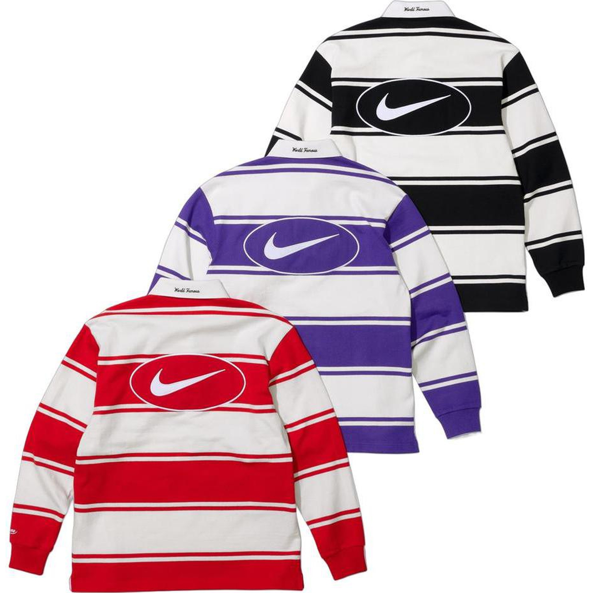 Supreme Supreme Nike Stripe Rugby (SS25) - $128