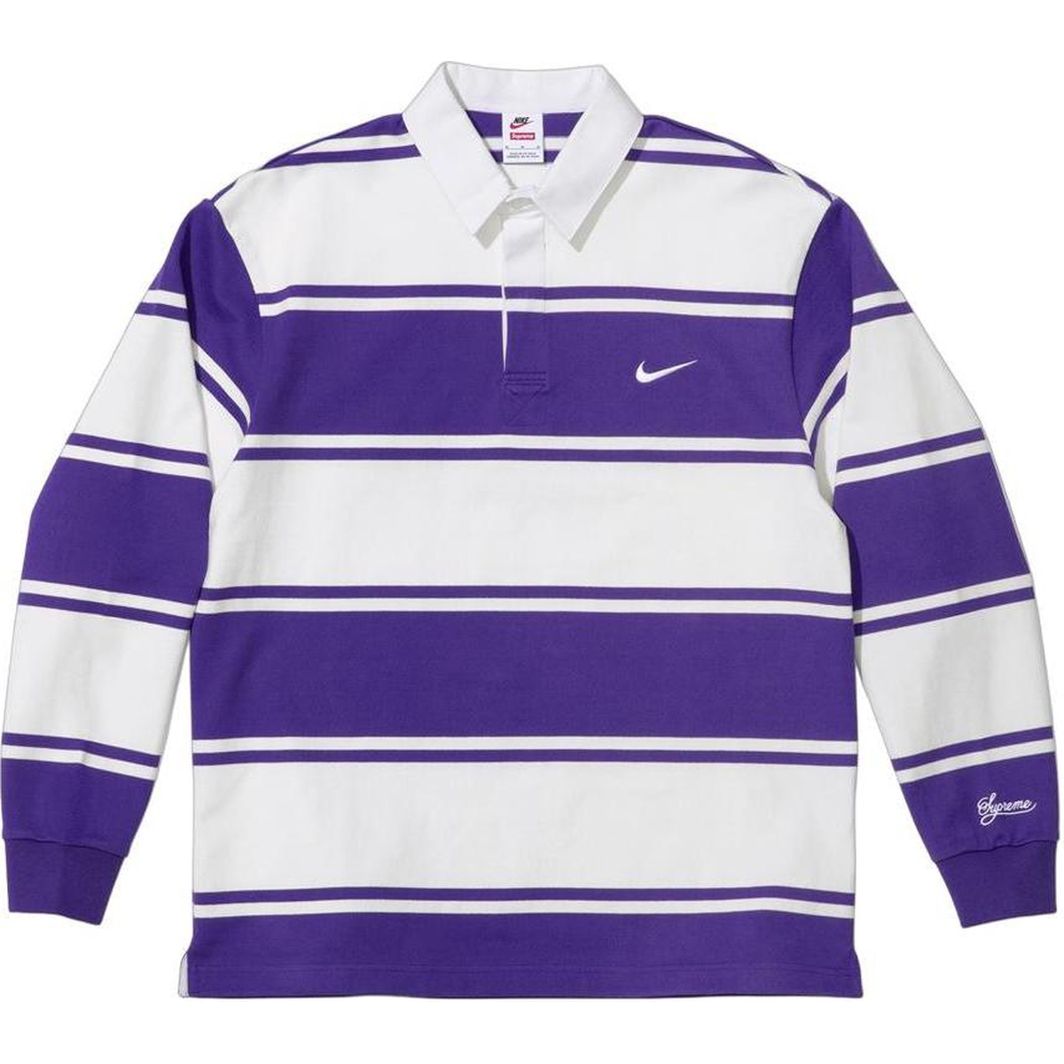 Supreme Supreme Nike Stripe Rugby (SS25) - $128