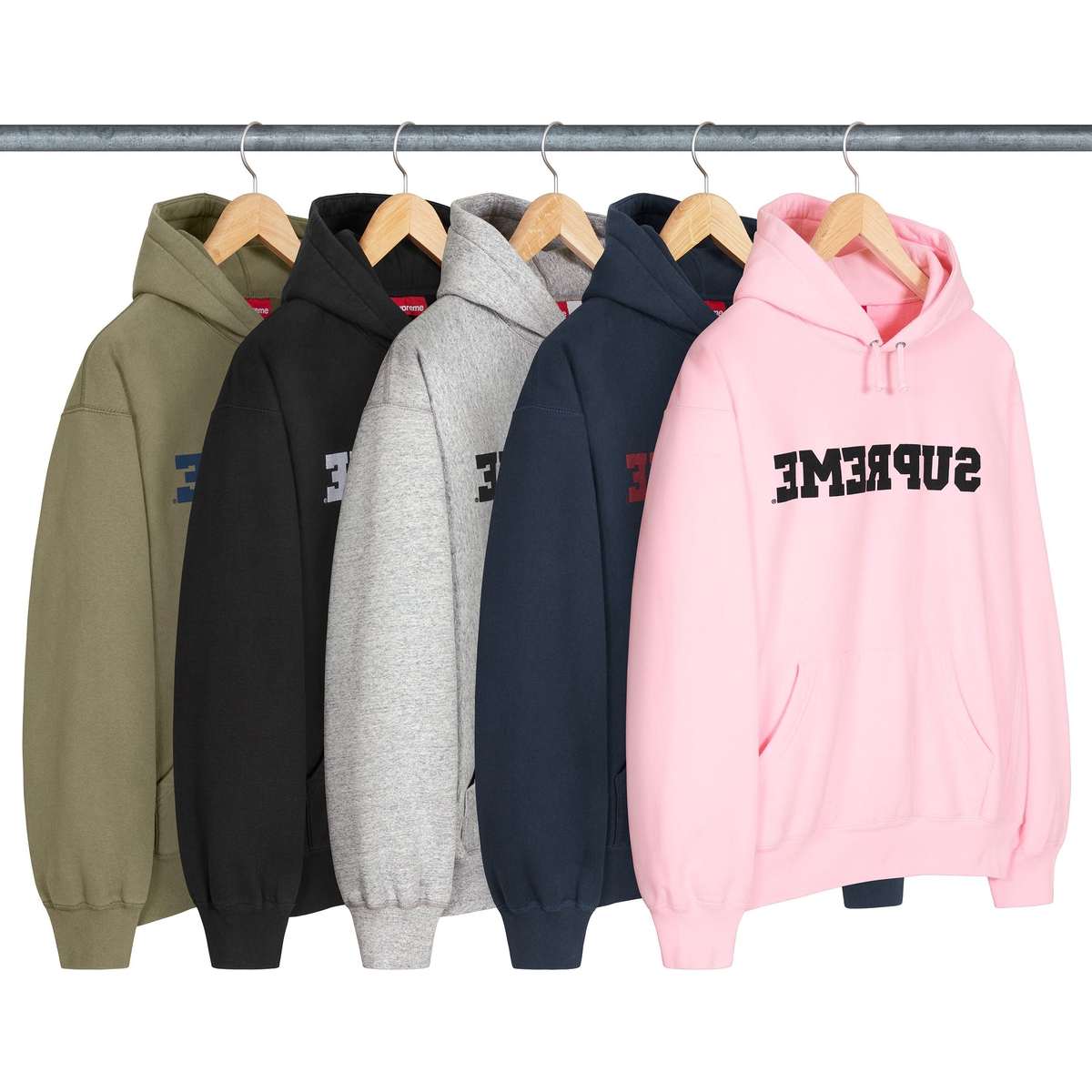 Supreme Reverse Hooded Sweatshirt releasing on Week 6 for spring summer 2025