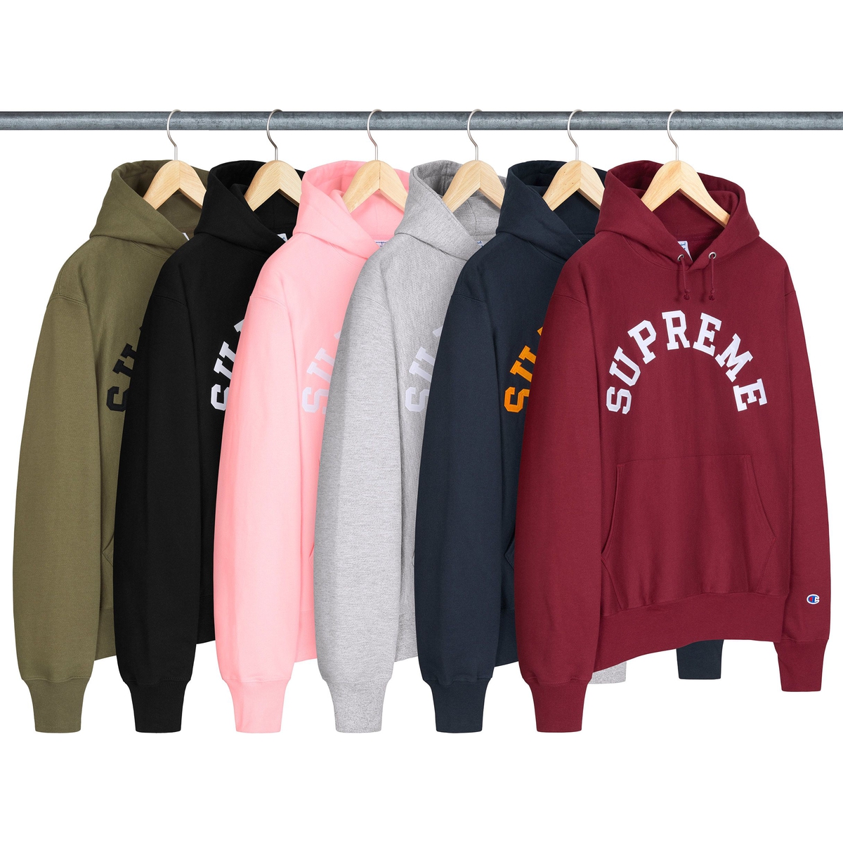 Supreme Champion Hooded Sweatshirt releasing on Week 8 for spring summer 2025