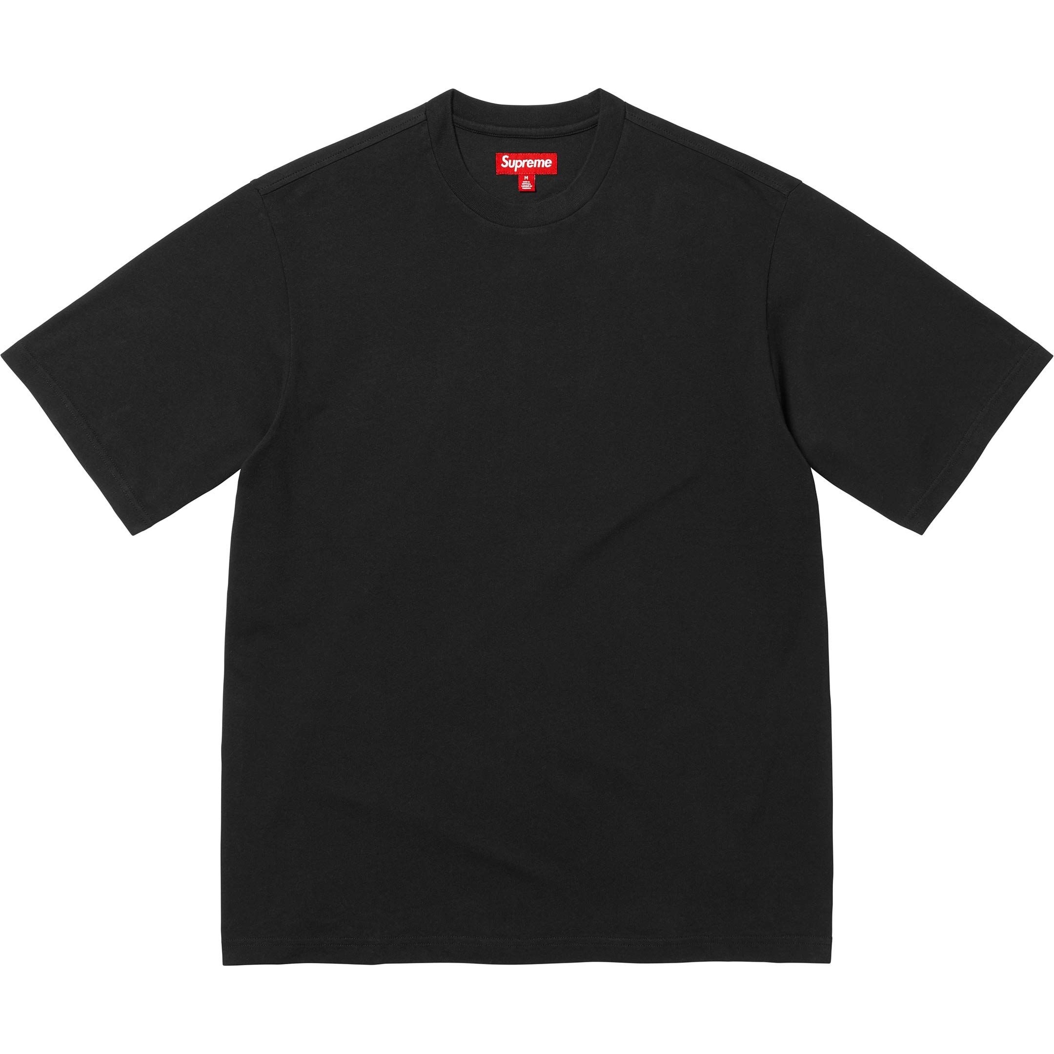 Supreme Brushed Arc S S Top (SS25) - Black - $98