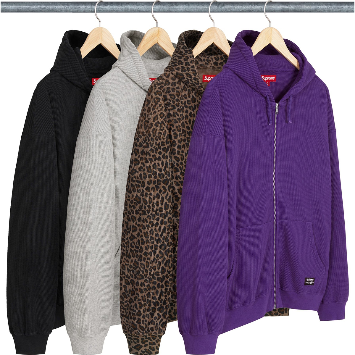 Supreme Hooded Zip Up Thermal releasing on Week 16 for spring summer 2025