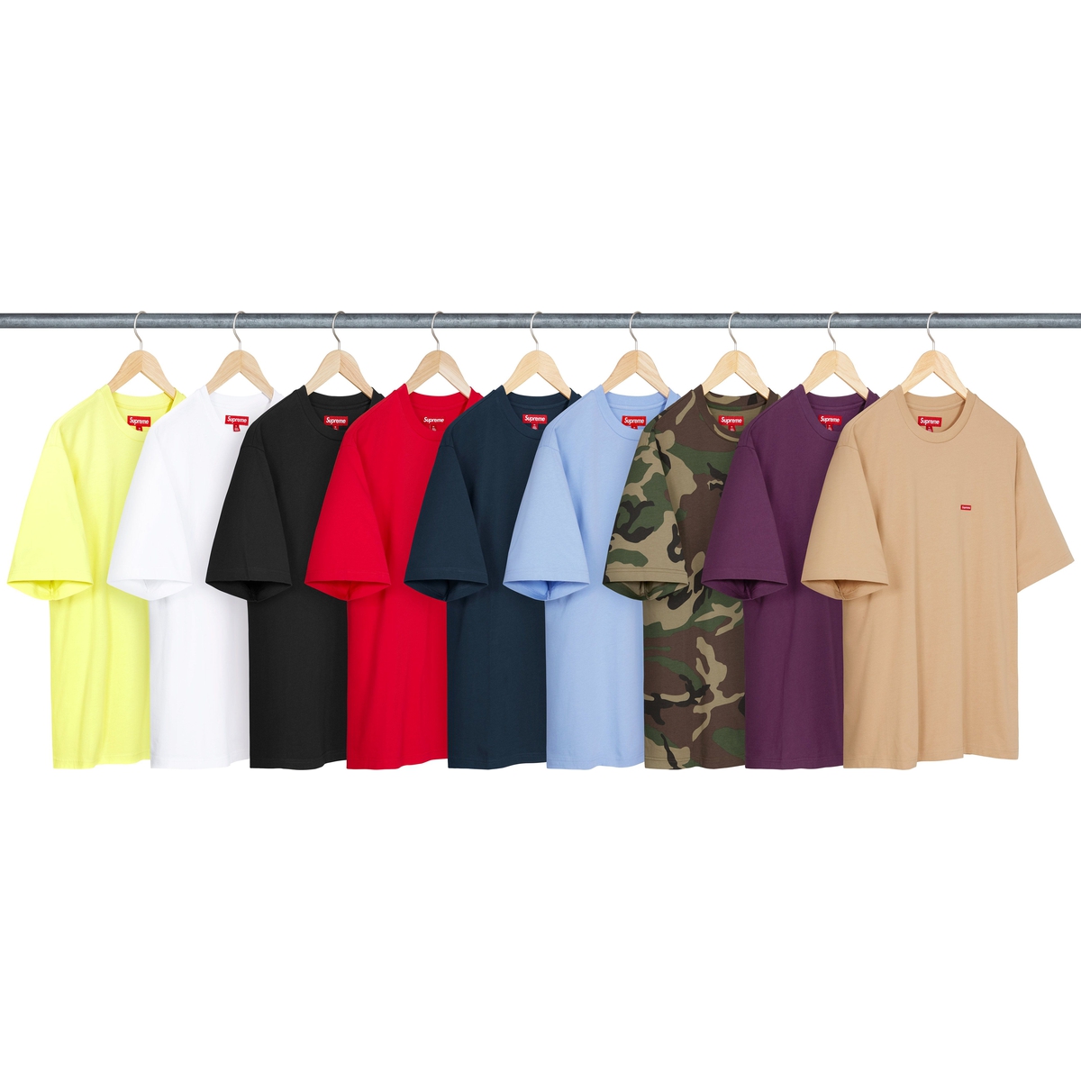 Supreme Small Box Tee releasing on Week 8 for spring summer 2025