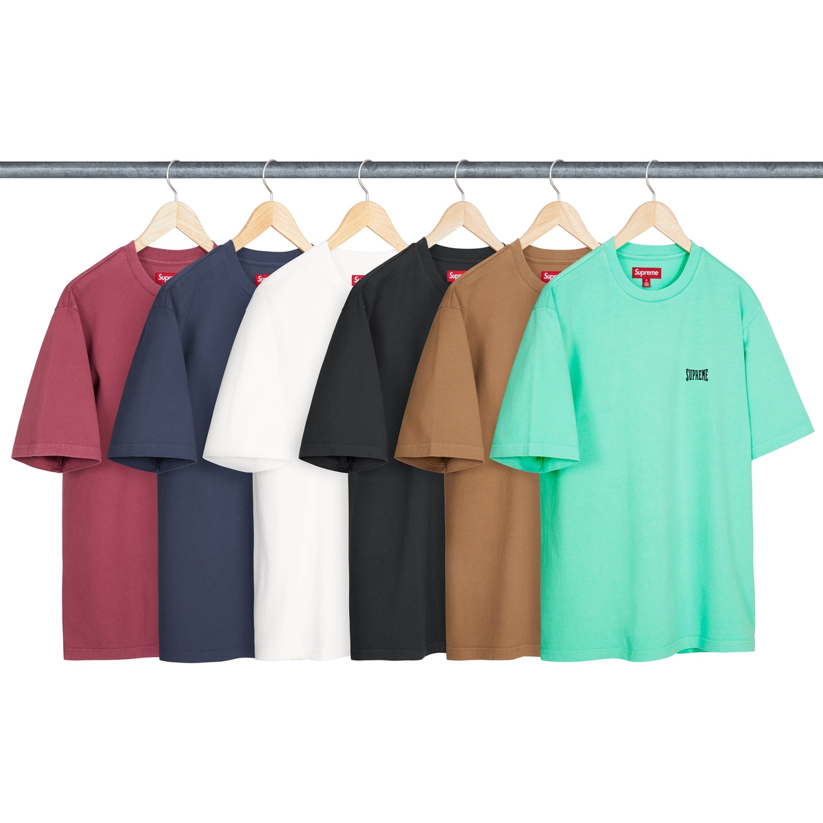 Supreme Warm Up Washed S S Top releasing on Week 16 for spring summer 2025
